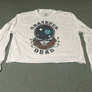 Grateful Dead Long Sleeve Cutoff Graphic Tee (sz:XL)